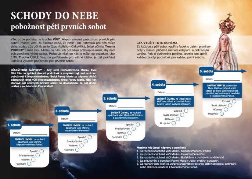 Pět prvních sobot – schody do nebe