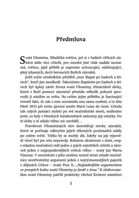 Svatá Filoména