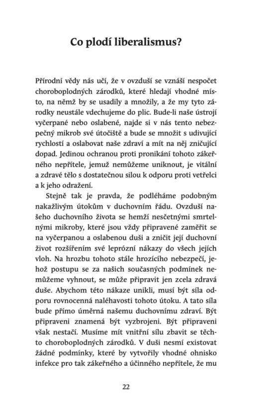 Liberalismus je hřích