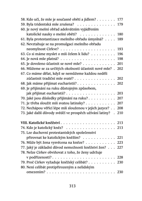 Církevní krize v otázkách a odpovědích