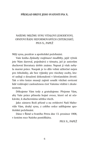 Způsoby rozjímavé modlitby II.