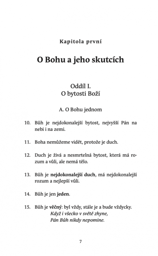První katechismus