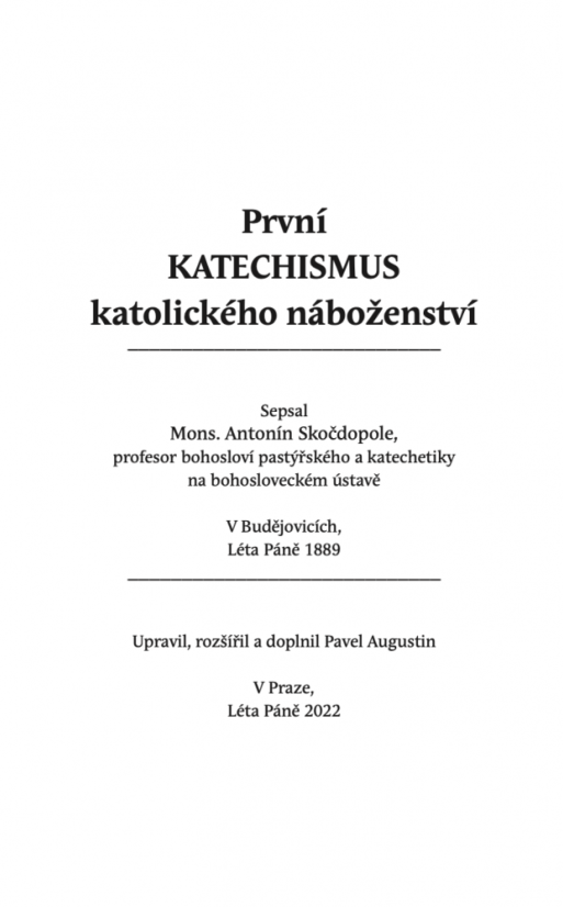 První katechismus