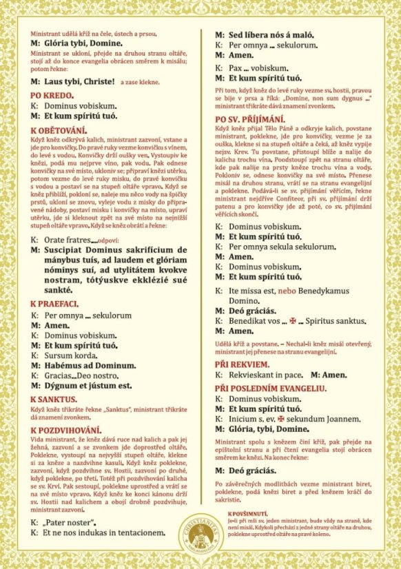 Kartička Ministrance