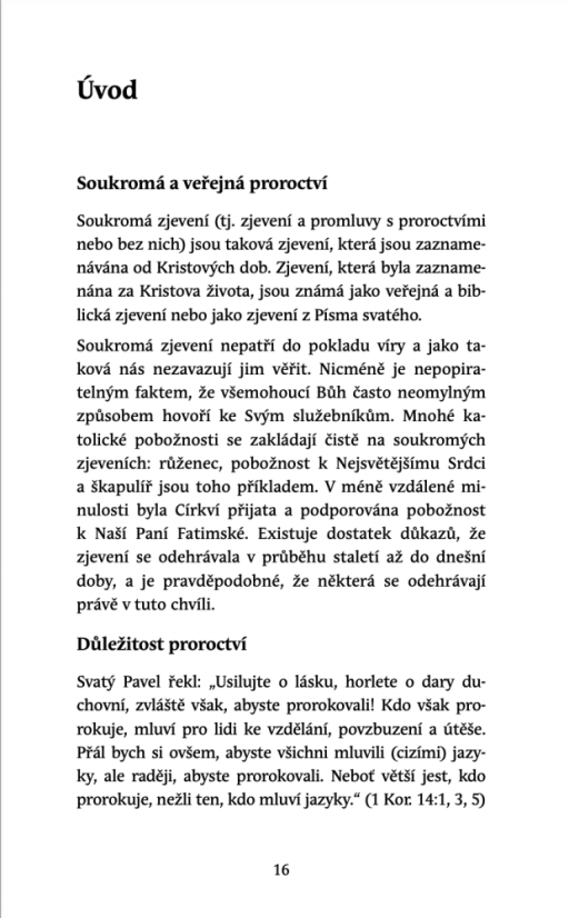 Katolické proroctví: přicházející trest