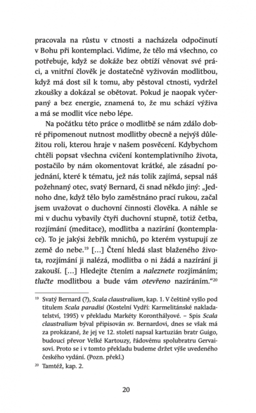 Způsoby rozjímavé modlitby I.