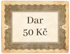 Dar pro nakladatelství 50 Kč