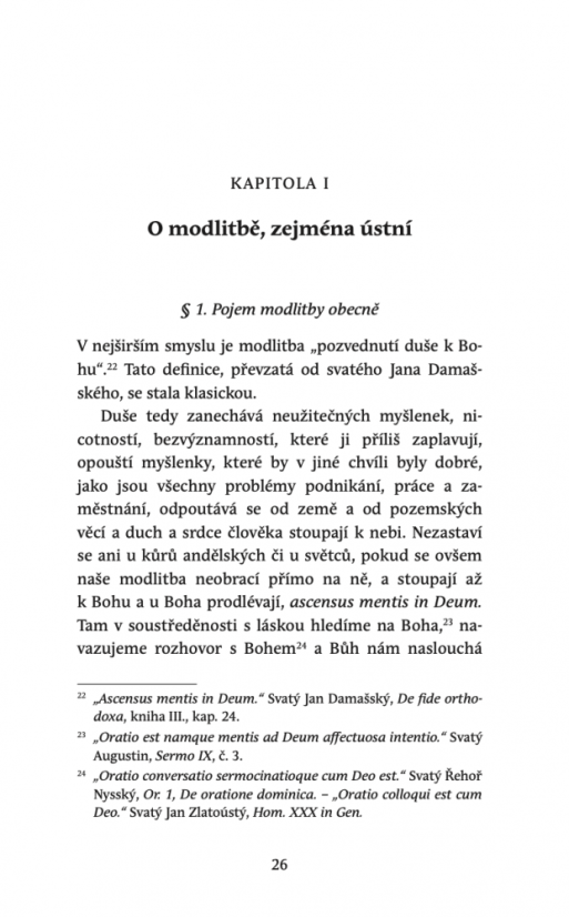 Způsoby rozjímavé modlitby I.