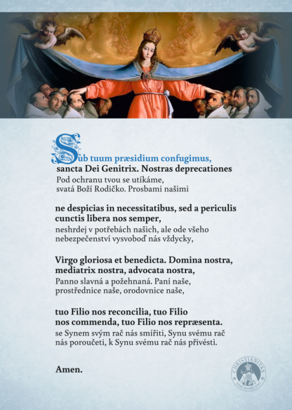 Pater Noster & Sub Tuum Præsidium