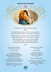 Ranní a večerní modlitba – laminovaná