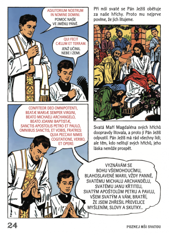 Poznej Mši svatou