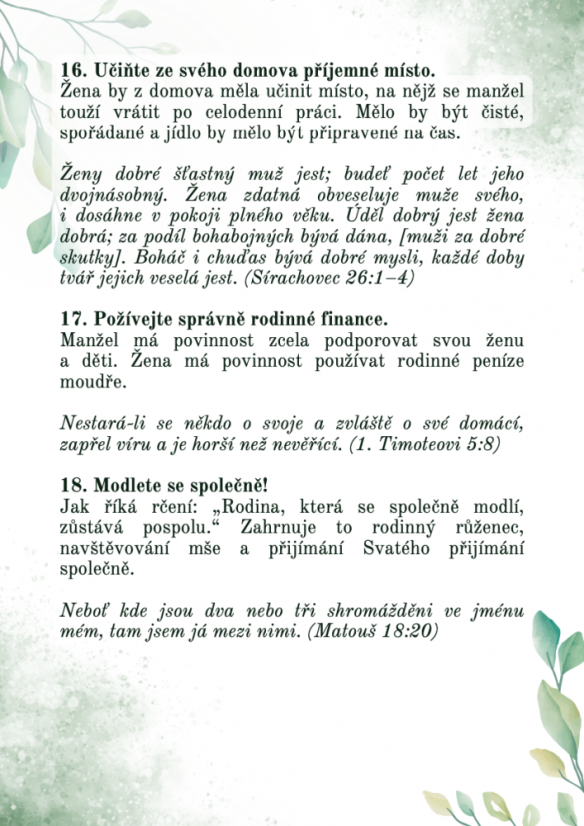 Jak mít šťastné manželství – svatební přáníčko