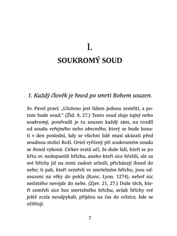 Utrpení a radosti očistce