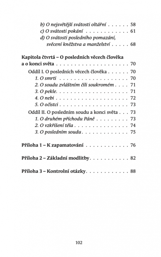 První katechismus