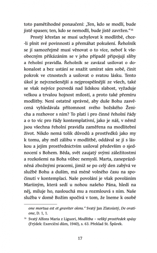 Způsoby rozjímavé modlitby I.