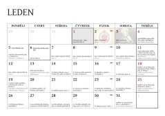 Katolický kalendář 2026 – nástěnný