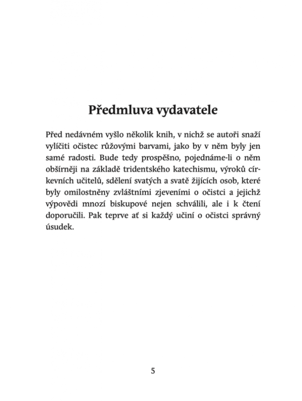 Utrpení a radosti očistce