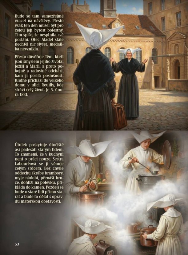 Sv. Kateřina Labouré a zázračná medailka