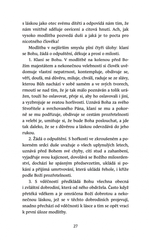 Způsoby rozjímavé modlitby I.
