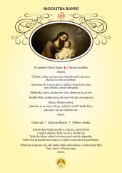 Ranní a večerní modlitba – laminovaná