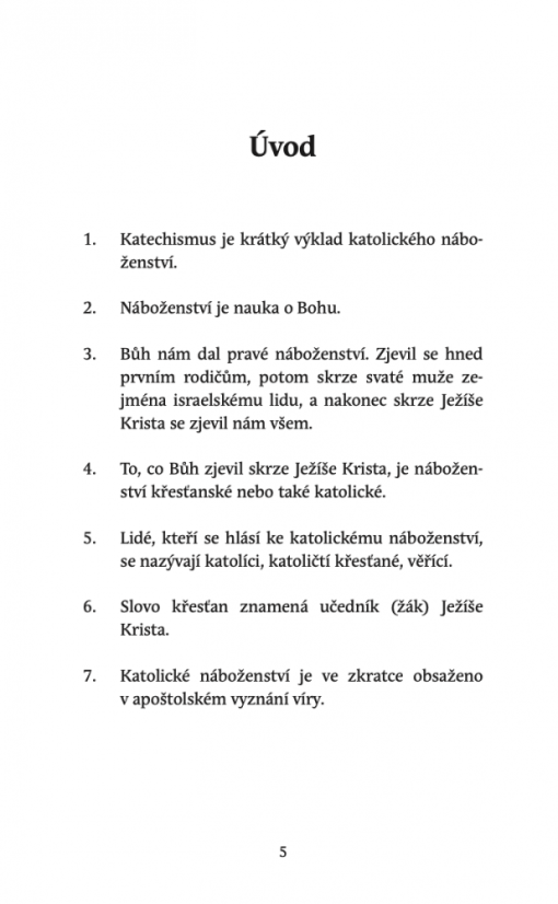 První katechismus