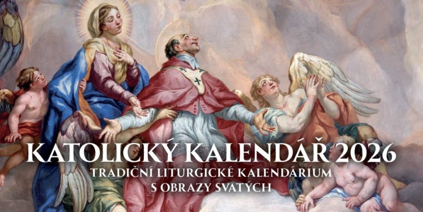 Katolický kalendář 2026 – stolní