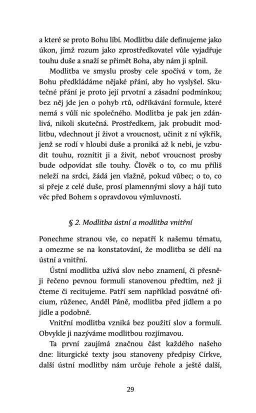 Způsoby rozjímavé modlitby I.