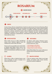 Rosarium – růženec latinsky