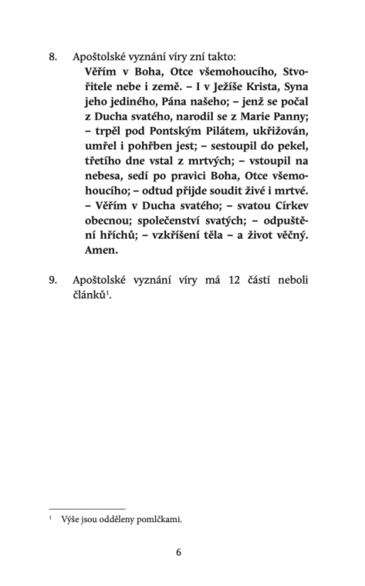 První katechismus