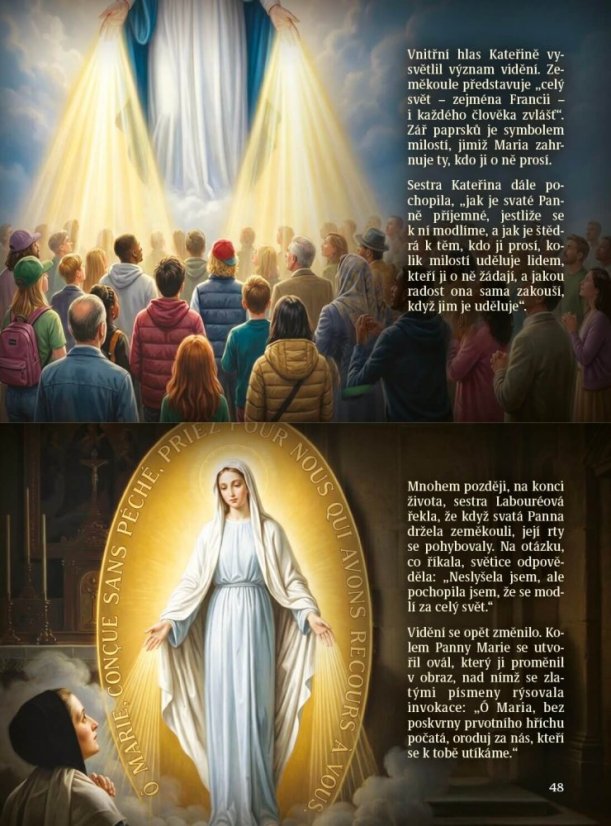 Sv. Kateřina Labouré a zázračná medailka
