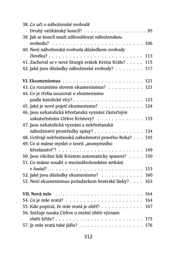 Církevní krize v otázkách a odpovědích