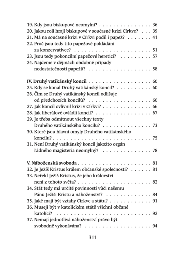 Církevní krize v otázkách a odpovědích