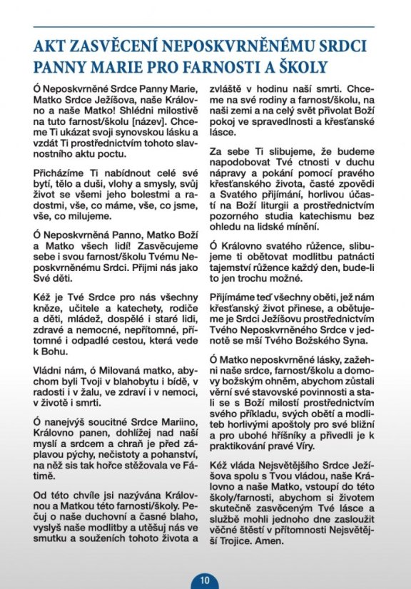 Pět prvních sobot – schody do nebe