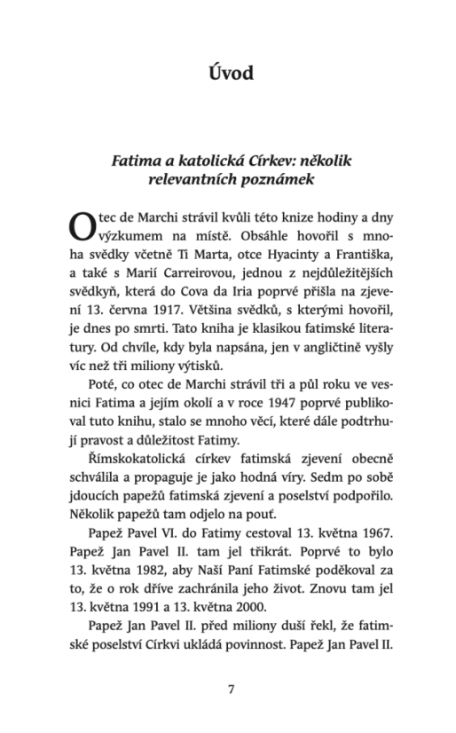 Pravdivý fatimský příběh