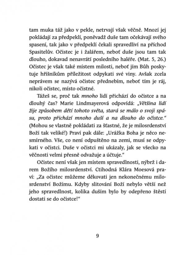 Utrpení a radosti očistce